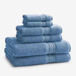 Premium Eco-Friendly Quick Dry <b>Bath</b> <b>Towel</b> <b>Set</b> Oversized Solid Color Turkish Cotton for Beach or Bathroom Use - Product Image 1
