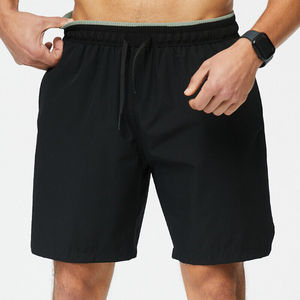 Short de gym personnalisé pour hommes Short d'entraînement à séchage rapide Short de fitness respirant avec ceinture élastique - Product Image 4