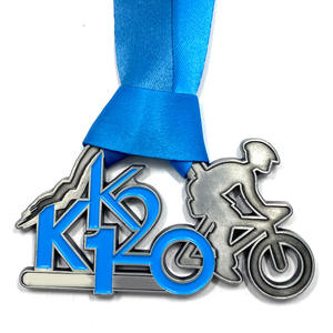 Fabricant de médailles vente en gros de médailles en alliage de zinc pour les épreuves sportives de cyclisme - Product Image 1