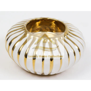 Cuenco martillado de estilo simple con hojas alrededor de la vajilla, cuenco de exhibición de comida de mesa, accesorios de utensilios de boda de acero inoxidable - Product Image 3