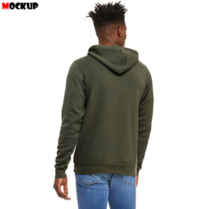Mens Casual Colorblock Panel Streetwear con bolsillos algodón mezclado sudaderas con capucha - Product Image 6