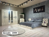 Ensemble de chambre à coucher moderne et élégant, style ferme/entrepôt, meubles en MDF durables pour la maison, le bureau et l'hôtel