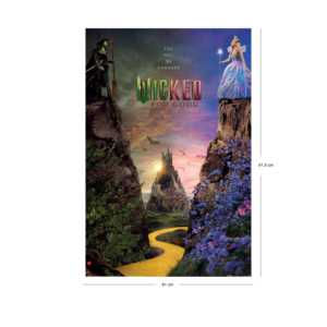 Póster Colgante Wicked 2, Impresión Digital en Vinilo, Lienzo, Plástico, Poliéster, Pergamino, Decoraciones Educativas - Te Harás Cambiar de Persona - Product Image 3