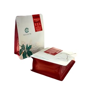 Arabica Coffee Whole Bean Premium SCA Organic Full City <b>Roast</b> Vietnam <b>Bag</b> for Espresso/Phin Brew - Product Image 1