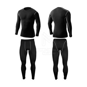 Ensemble de compression pour hommes, solide et réversible de haute qualité, fermeture à la taille élastique, grande taille, bas prix, fabriqué au Pakistan - Product Image 2