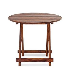 Juego de Muebles de Patio para Apartamento o Jardín, Mesa de Madera de Mango Maciza Estilo Granja Moderna y Silla con Acabado Sheesham - Product Image 3