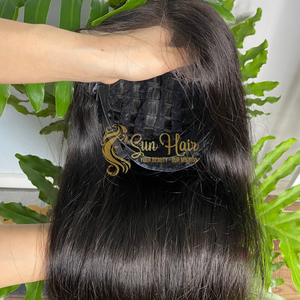 Venta al por mayor 100% Extensiones de Cabello Humano Natural Negro Peluca Recta Sin Procesar Crudo Cutícula Alineada Suelta Estilo de Onda Profunda Cabello Remy - Product Image 1