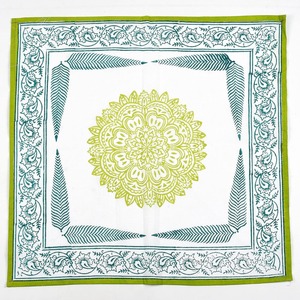 Serviettes en lin indiennes Boho élégantes pratiques tissu de coton moderne avec impression de bloc de main Mix & Match pour les mariages et les événements - Product Image 1