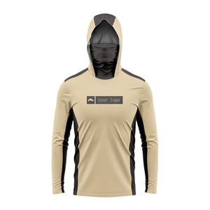 Alta calidad 100% poliéster transpirable protección solar UV bloque camisas rendimiento al aire libre caza y pesca camisas - Product Image 2