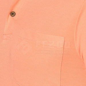 T-shirt polo de bonne qualité à manches courtes et coupe ajustée pour hommes dernière arrivée t-shirts polo à manches courtes personnalisés pour hommes - Product Image 6