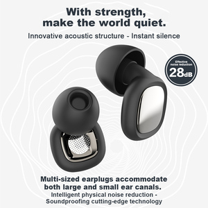 Tapones <span class=keywords><strong>para</strong></span> los Oídos EP100 <span class=keywords><strong>para</strong></span> Dormir, de Silicona Suave, Reducción de Ruido de 28dB, Filtro Acústico <span class=keywords><strong>para</strong></span> Dormir, Ronquidos, Dormir de Lado, OEM - Product Image 1