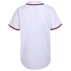 Camiseta de béisbol para jóvenes, camiseta de softball de tela de malla personalizada con botones, ajuste de secado rápido, aparejos, sarga, estampado sublimado, bordado, EE. UU. - Product Image 2