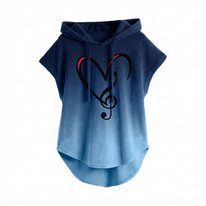 Sudaderas sin Mangas para Mujer con Dobladillo Redondo, Colores y Tallas Personalizadas, Diseño Transpirable y Elegante, Precio al por Mayor OEM - Product Image 3