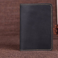 Dompet Kartu & Paspor Kulit Asli Anti-RFID, Dompet Perjalanan Trendy, Produsen Grosir