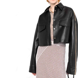 2025 saison d'hiver nouvelle conception personnalisée peau de mouton crue respirant veste imperméable en gros pas cher prix Street Wear - Product Image 4