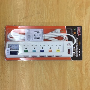 AOA ขยายซ็อกเก็ตแสดงสถานะ CB 15A ป้องกัน/250V/3300W 5OFSSA2.5-3ใช้ในอุตสาหกรรม GFCI สายดิน UK AU ปลั๊กโลหะ - Product Image 4