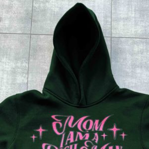 เสื้อสเวตเตอร์สวมหัวผ้าฝ้ายมีฮู้ดโอเวอร์ไซส์ผู้ชาย, เสื้อกันหนาวสวมหัวเปิดไหล่ตกเสื้อฮู้ดปรับแต่งสีได้ปัก - Product Image 5