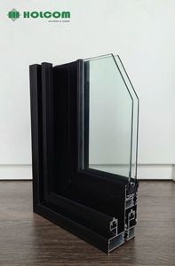 Puertas corredizas de aluminio blancas/negras modernas Diseño horizontal lateral Plegable Uso interior Jardín Sala de estar Apartamento Centro comercial Garaje - Product Image 5