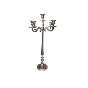 Elegante candelabro de mesa de aluminio y metal a buen precio, venta al por mayor, candelabros de decoración del hogar para Navidad o uso durante todo el año - Product Image 4