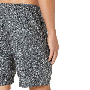 Men's 4-Way <b>Stretch</b> <b>Swim</b> <b>Shorts</b> Printed Solid Adjustable Drawstring Waist for All-Day Comfort Eco-Friendly for Summer Activities - Product Image 3