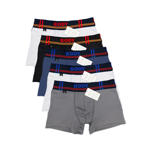 Calzoncillos bóxer transpirables de tela personalizada para adultos Vinh, ropa interior sostenible de tiro medio y puntada hermosa para hombre XXL al por mayor, paquete de 6 - Product Image 1