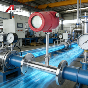 Betrouwbare, aanpasbare thermische massa-gasstroommeter voor hoge temperaturen voor het meten van <span class=keywords><strong>gas</strong></span> in staalfabrieken en hoogovens - Product Image 1