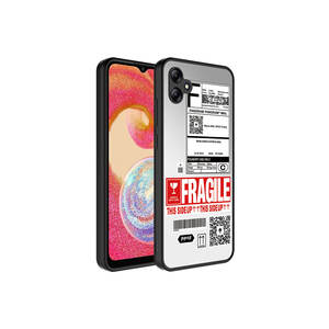 Coque de protection pour appareil photo à motifs de luxe, en silicone brillant, pour Samsung Galaxy A04E A55 A72 5G A52, placage givré, miroir - Product Image 2