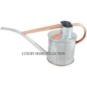 Lata de agua galvanizada de metal antiguo de diseño con un elegante pico largo para una distribución de agua controlada a precio mayorista - Product Image 6