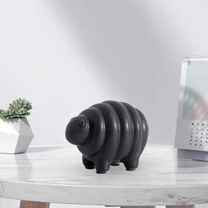 Escultura de oveja perezosa estatuilla decorativa de jardín OEM ODM estatua decorativa de oveja hecha a mano personalizada para Navidad - Product Image 2