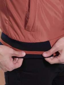 Chaqueta bomber con capucha tejida de poliéster 100% con logotipo de marca personalizado gratis para hombre, chaqueta acolchada Softshell impermeable, chaqueta de esquí - Product Image 2