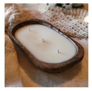Cuenco de masa de madera de mango, portavelas de artesanía nueva, cuencos de madera de masa vacía para hacer velas, cuenco, venta más vendida - Product Image 5