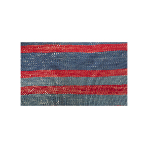 Alfombras de Lana Anudadas a Mano Aalam, Diseño Abstracto a Rayas Rojas y Naranjas, Rectangulares, para el Hogar, 9x12, Entrada, Sala de Estar, Pasillo - Paem-724 - Product Image 3