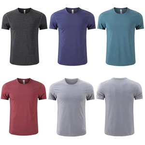 Camiseta barata para hombre al aire libre, nuevo estilo, ropa informal Lisa completa, camisetas de hombre de la mejor calidad, camiseta de gimnasio para hombre, diseño de logotipo personalizado completo 2024 - Product Image 1