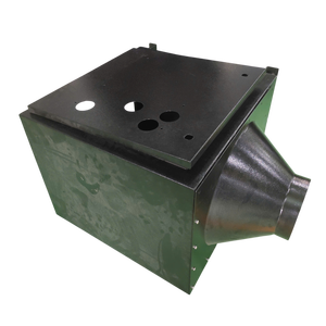 Fabrication d'acier enduit de poudre de boîte de conduit d'air de tôle faite sur commande pour le système de la CAHT | Fabricant d'OEM du Vietnam - Product Image 3