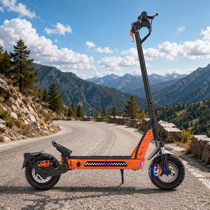 Patinete Eléctrico Plegable de Dos Ruedas, Motor de 48V 1000W, Batería de Litio de Largo Alcance (22-28 Millas), Todoterreno, Impermeable, Control por Aplicación, para Adultos - Product Image 2