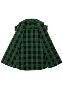 เสื้อสักหลาดแขนกุดสีดำ & สีเขียวแบบพรีเมียมเสื้อกล้ามลายสก็อตสำหรับนักขี่จักรยานฤดูร้อนสำหรับผู้ชายเสื้อแนวสตรีทแบบตัดแนววินเทจ - Product Image 4