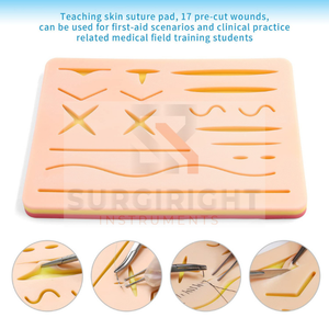 Chine prix d'usine étudiants en médecine Kit de pratique de suture chirurgicale Kit de sutures Medic BY Surgiright Instruments - Product Image 6