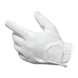 Vente en gros Logo personnalisé Cabretta Gants de golf en cuir véritable Peau de mouton respirante pour hommes, femmes, enfants Sports - Product Image 3