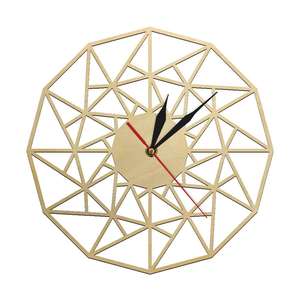 Horloge murale en métal de qualité durable robuste pour la décoration intérieure dans une horloge décorative de style élégant dans les prix de gros - Product Image 6