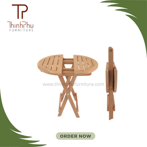 Muebles de sala de estar Mesas de centro de diseño plegable elegante Mesa de comedor plegable y plegada - Product Image 2