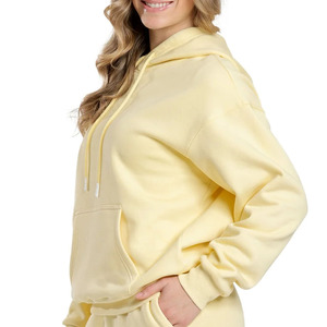 Chándales de mujer con logotipos personalizados Conjunto de dos piezas Entrenamiento Fitness Gym Jogger 100% Chándales de algodón para mujer - Product Image 5