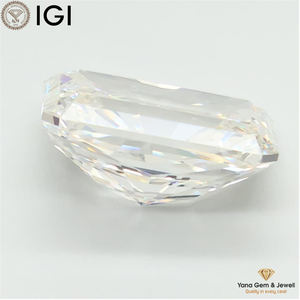 Premium 5,00 CT Lab Grown CVD Diamond 12,19 MM Forma radiante G Color VVS2 Claridad IGI Certificado para regalo de boda - Product Image 4
