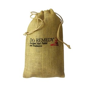 Pochette de sac à cordon personnalisée Sac à cordon en jute imprimé personnalisé Pochette cadeau en toile de jute naturelle écologique - Product Image 5