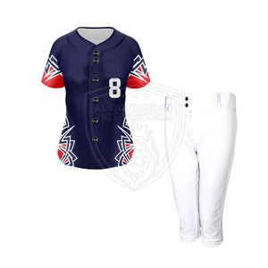 2025 Uniforme de softbol hecho a medida Ropa de equipo Uniforme de softbol personalizado para la venta en línea - Product Image 1