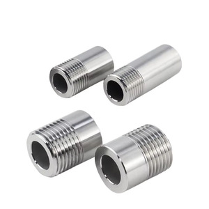 Tuyau <span class=keywords><strong>sans</strong></span> <span class=keywords><strong>soudure</strong></span> en <span class=keywords><strong>acier</strong></span> inoxydable 304 robuste sur mesure - Extrémité à filetage mâle unique pour systèmes haute pression - Product Image 2