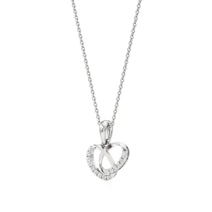 สร้อยคอจี้เพชร Infinite Embrace - Product Image 2