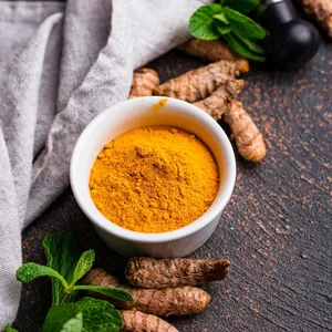 Pure Herbal Fresh Ground Turmeric Sourced Sustainable Indian Farms Raw Processing 25 KG Polybag Packaging 12 Month <b>Shelf</b> Life - Product Image 1