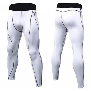 เลกกิ้งผู้ชายแบบแห้งเร็วพร้อมกางเกงโยคะเอวยางยืดระบายอากาศได้ดี - Product Image 3