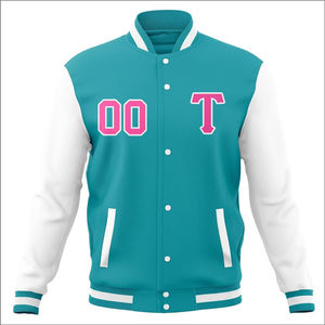 Chaqueta Universitaria Personalizada, Chaqueta Bomber de Lona Impermeable con Capucha para Hombre, Chaqueta Universitaria con Calidad Económica y Servicios OEM - Product Image 1