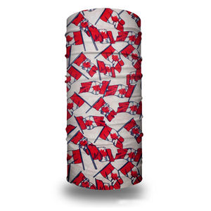 Bandana cache-cou sans couture en polyester pour fans, avec impression personnalisée de drapeaux nationaux sportifs - Product Image 3